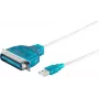 Paralelný tlačiarňový kábel ShiverPeaks 75607 1,2 m USB-Centronics