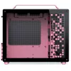 Jonsplus MATX Handle Case Z20 čierno-ružová – Mini/Micro/Flex-ATX skriňa s rukoväťou
