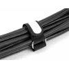 Držiak viazača káblov DeLOCK 19603 suchý zips čierny 127x20 mm 5 ks