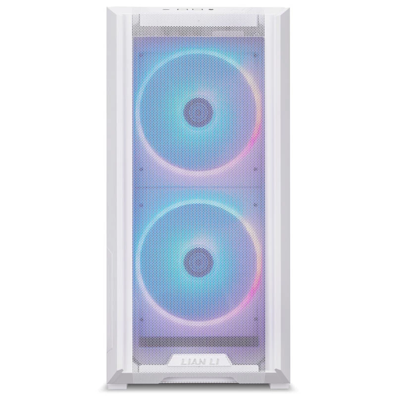 Lian Li Lancool 216 Midi-Tower priehľadná, biela