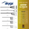 Akyga AK-U4-400 Ultimate 400 W ATX napájací zdroj, 80 PLUS Bronze, aktívne PFC, 120 mm ventilátor