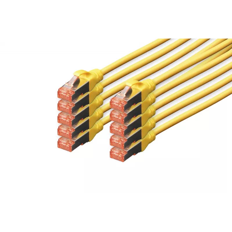 Sieťový kábel Digitus CAT 6 S/FTP RJ-45 2m žltý