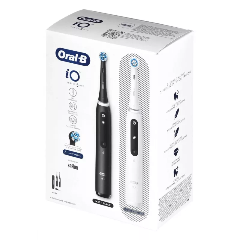 Oral-B iO Series 9 Luxe Edition, elektrická zubná kefka modrá/biela, Aqua Marine