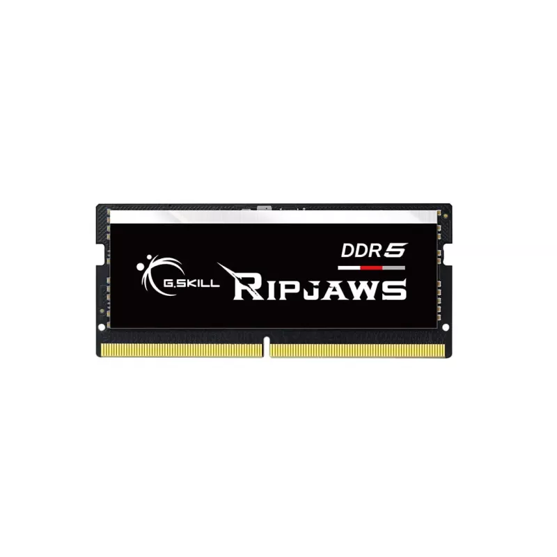 SO-DIMM 16 GB DDR5-5600, pamäť čierna, F5-5600S4645A16GX1-RS, Ripjaws, INTEL XMP