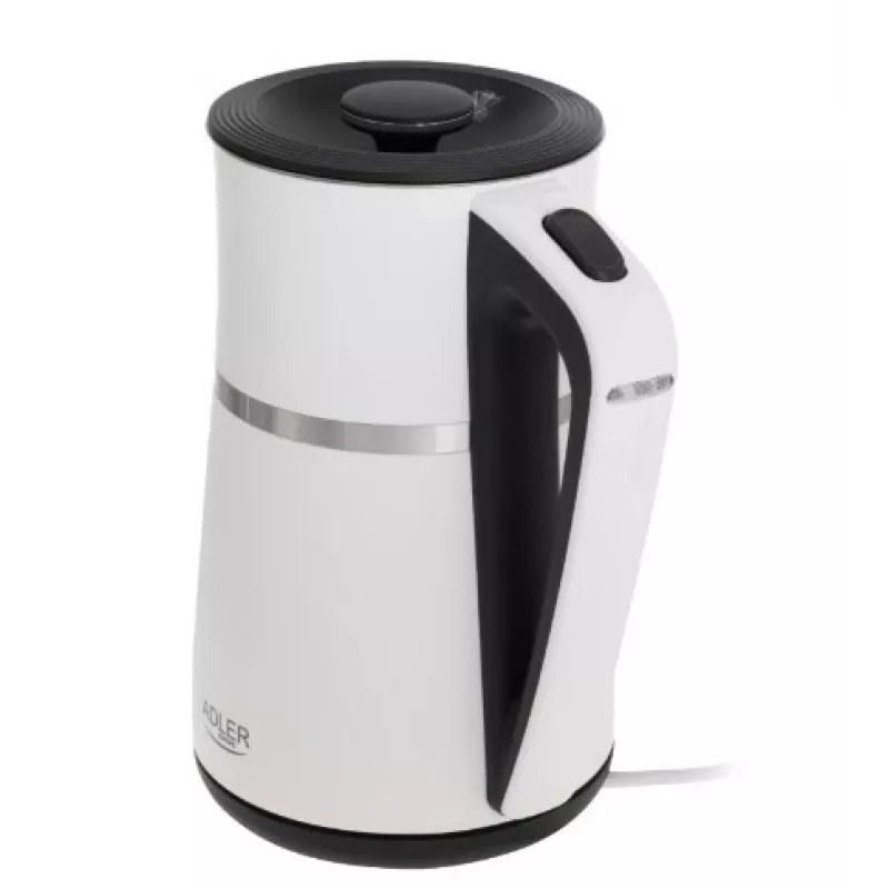 Kanvica Adler 1,7 l 1355 W biela dvojstenná