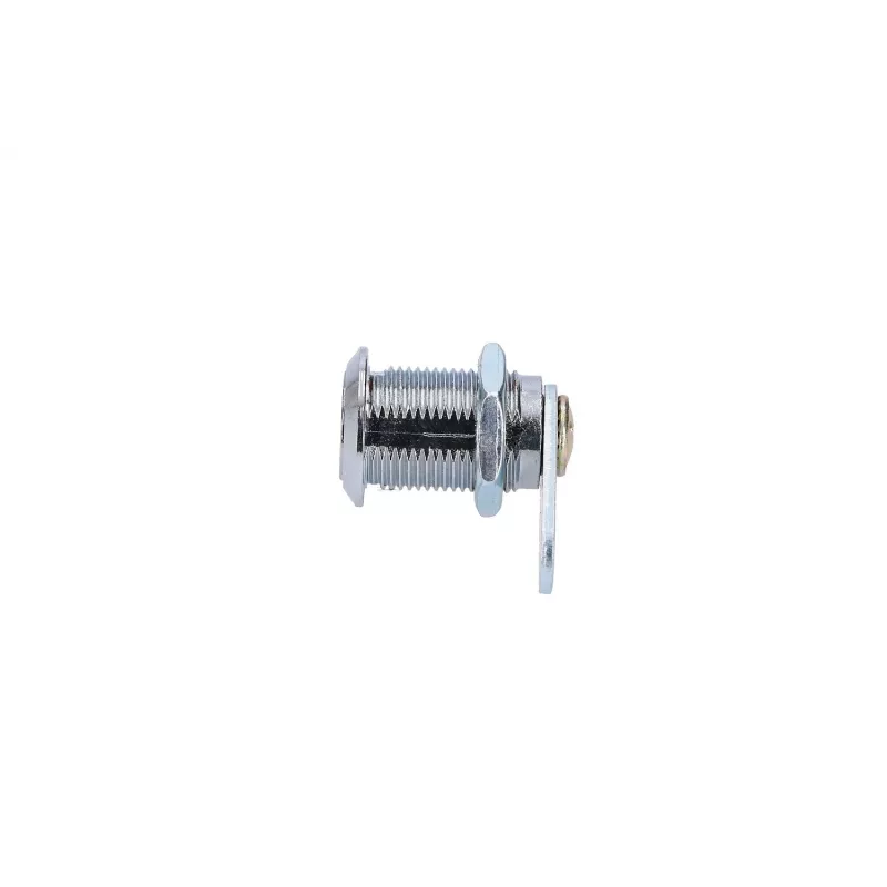 Zámok dverí Extralink ROUND LOCK FOR CABINETS, okrúhly zámok skrine, strieborný