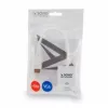 Adaptér SAVIO CL-201 HDMI (M) na VGA (F), HDMI typ A na D-Sub 15-pin, do 1920x1200, biely