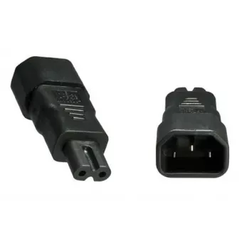 Microconnect PE147AD Káblový adaptér C14 C7 čierny