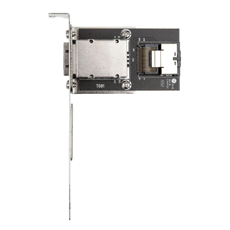 SilverStone SA011 - SAS prepážka interná na externú - SAS 24Gbit/s - Mini SAS (SFF-8087) (W) na 4 x 26-pinové Mini SAS (W)
