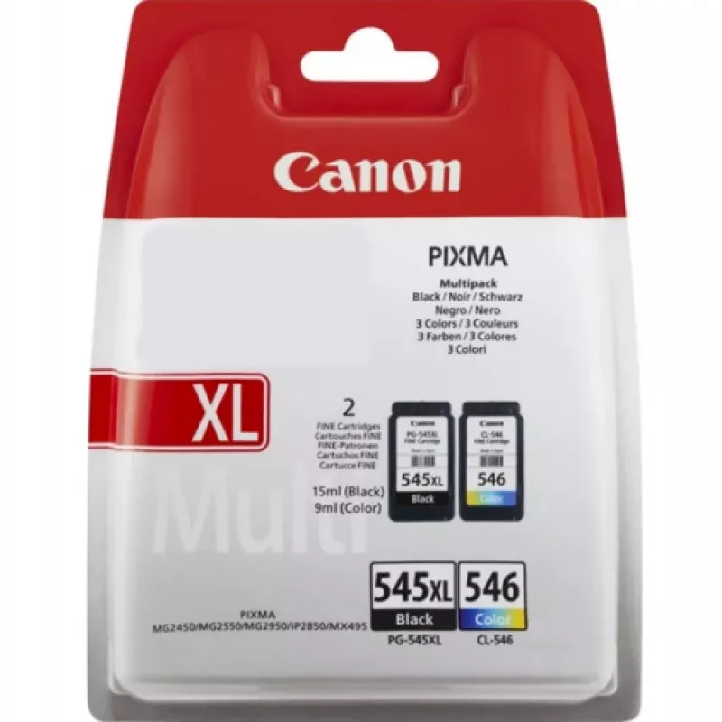 Kazety Canon PG-545XL/CL-546 čierna a farebná