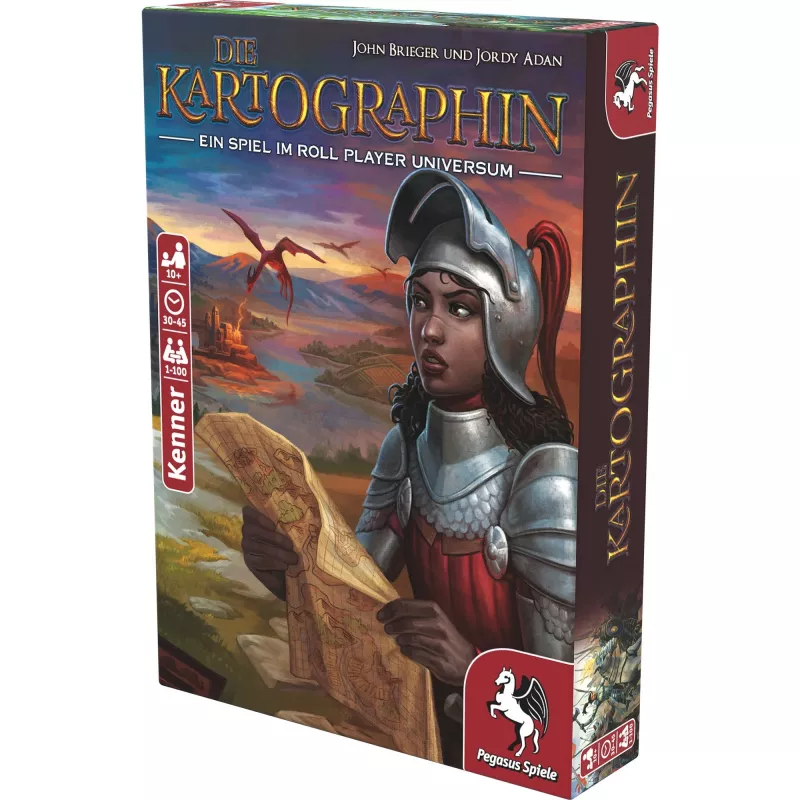 Pegasus Spiele Die Kartographin spoločenská hra