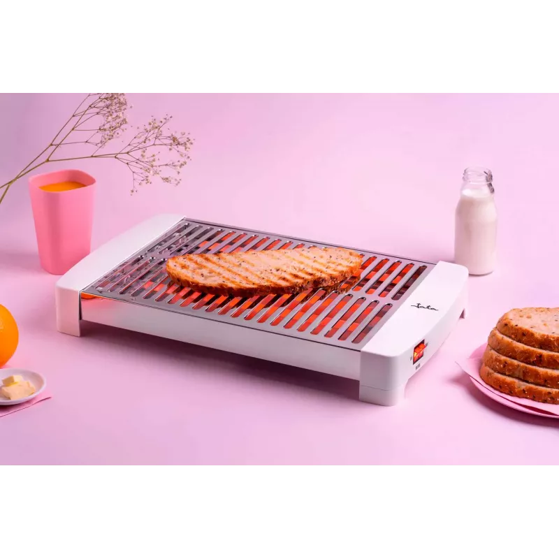 Hriankovač JATA TT5016 1000 W sivý nerezový
