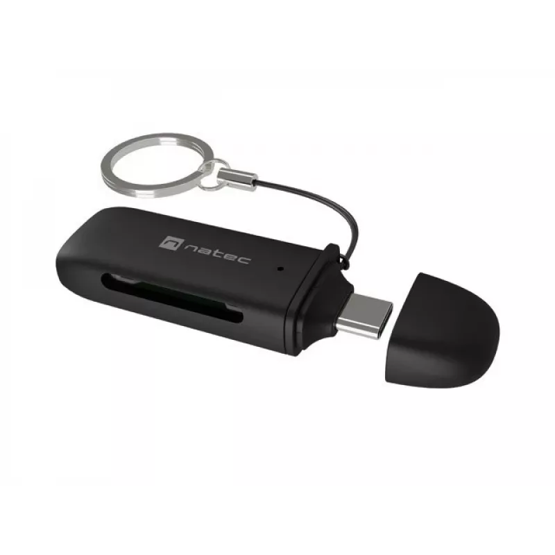 Čítačka kariet NATEC SCARAB C SD/Micro SD USB 3.2 Gen 1 čierna (NCZ-2365)