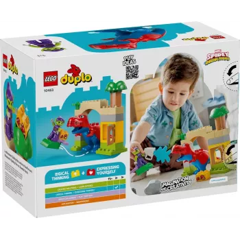LEGO DUPLO 10463 Dinosaur Spidey-Rex proti Green Goblin
