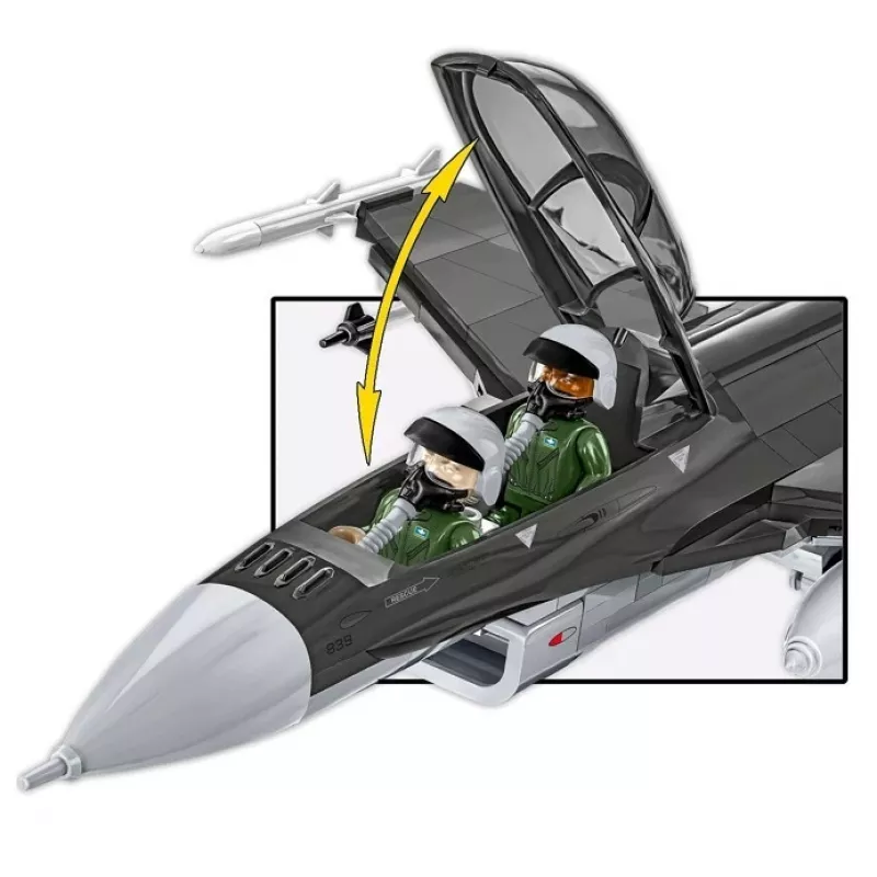 Stavebnica Cobi F-16D Fighting Falcon, 436 dielov, mierka neuvedená