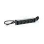Logon POWER STRIP 10 palcov – 4FACH – hliníkové prevedenie – 2M kábel