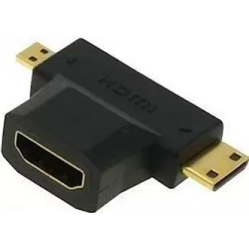 ShiverPeaks BS77414 T-adaptér Mini / Micro HDMI