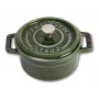 Staub 40509-804 Mini Cocotte 10 cm, bazalková zelená, liatina