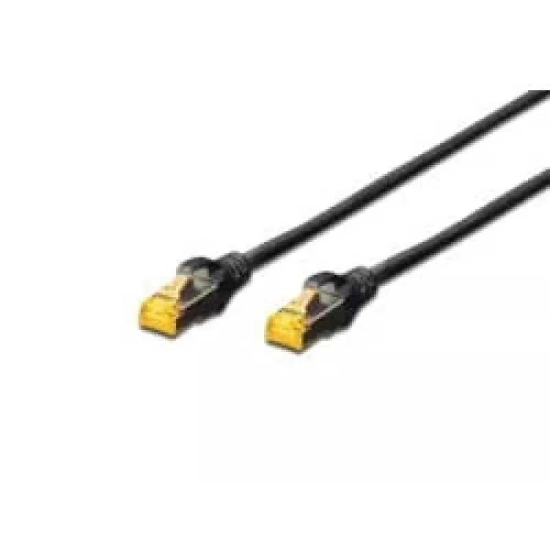 Digitus CAT 6A S/FTP RJ-45 patch kábel 7 m, čierny