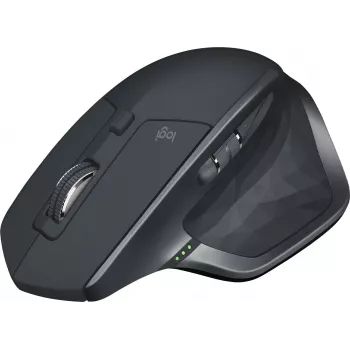 Bezdrôtová myš Logitech MX Master 2S Bluetooth Edition čierna — ergonomická, Bluetooth a USB prijímač, nabíjateľná batéria
