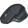 Bezdrôtová myš Logitech MX Master 2S Bluetooth Edition čierna — ergonomická, Bluetooth a USB prijímač, nabíjateľná batéria