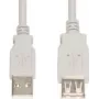 USB kábel e+p CC 518 USB 2.0 3 m sivý