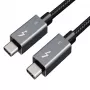 Extra Digital Thunderbolt 3 kábel CA913343, 40 Gbps, 100 W, 2 m