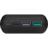 Rýchlonabíjacia powerbanka 20.000 mAh (čierna, PD, Quick Charge 3.0, Super Charge)