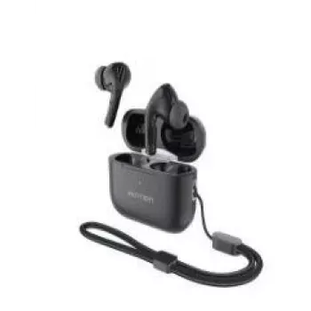 Bezdrôtový headset Vention Echo Lite E11 Pro — čierny, on-ear dizajn, model NBVB0-PRO
