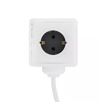 Predlžovacia zásuvka Tellur Power Cube Extended 4 zásuvky 2 USB porty