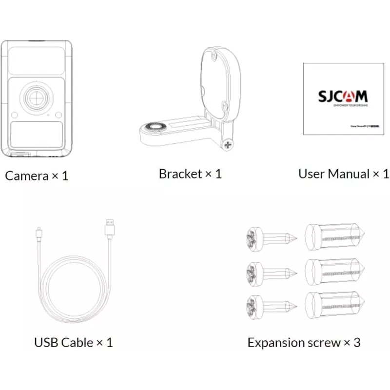 SJCAM S1 biela