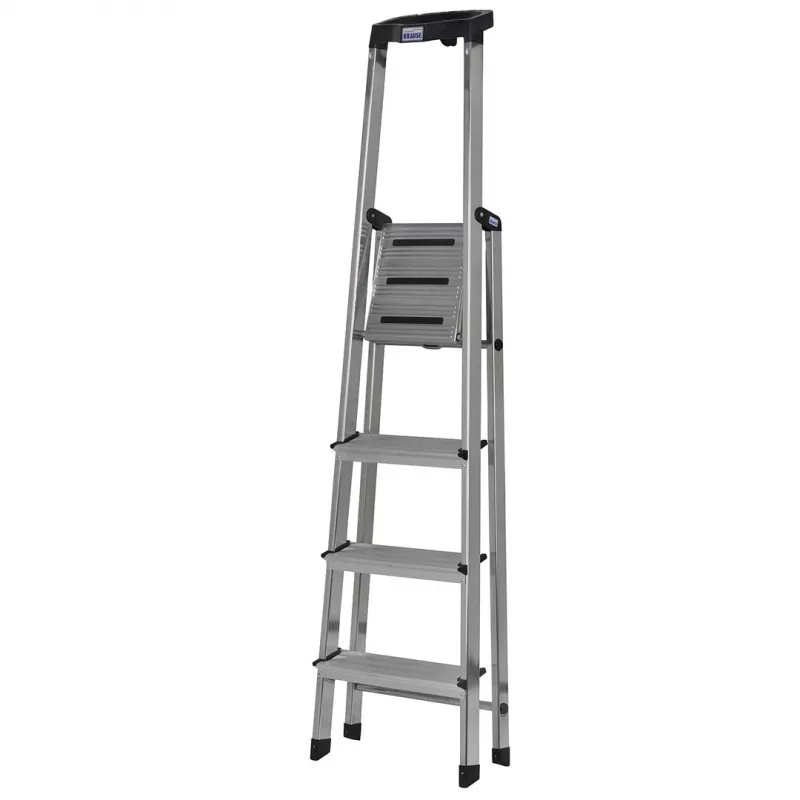 Voľne stojaci rebrík SAFETY 4 stupne KRAUSE