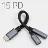 Adaptér 2v1 USB-C na USB-C a 3,5 mm jack PD 15W