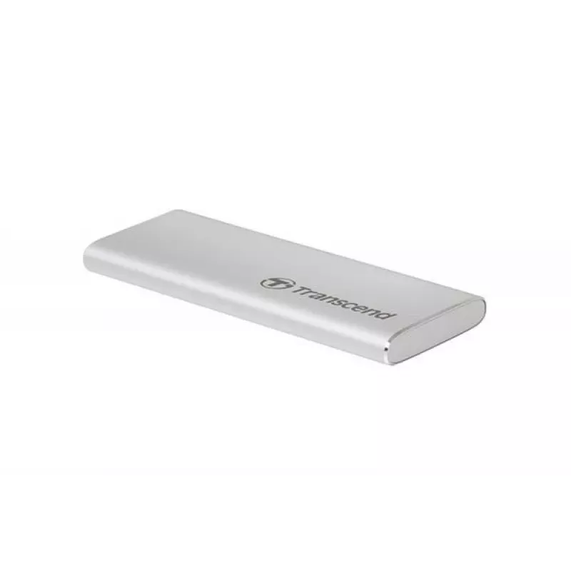 Prenosný SSD Transcend ESD260C 500GB USB Type-C 3.2 Gen 2, strieborný