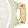 Plochý hrniec D28cm 4,1L/beige