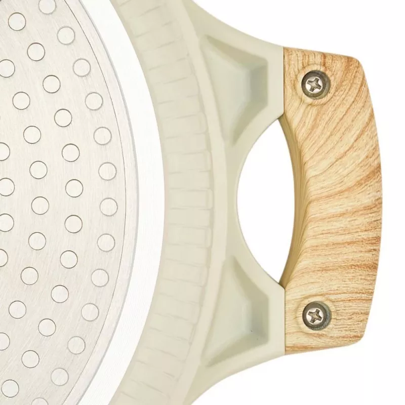 Plochý hrniec D28cm 4,1L/beige
