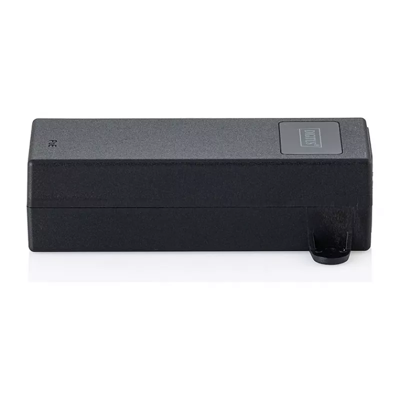 PoE++ Injector DIGITUS DN-95104-1 — Gigabit Ethernet 802.3bt, 60 W, 55 V, 100 m, čierny