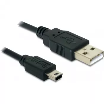 USB kábel DeLOCK 82273 USB 2.0 1 m USB A Mini-USB B čierny
