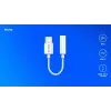 USB Type 3.1 C (M) – Jack 3.5mm (F) audio adaptér biela SAVIO AK-51