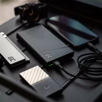 Green Cell PBGC02S powerbanka lítium-polymérová (LiPo) 10000 mAh čierna