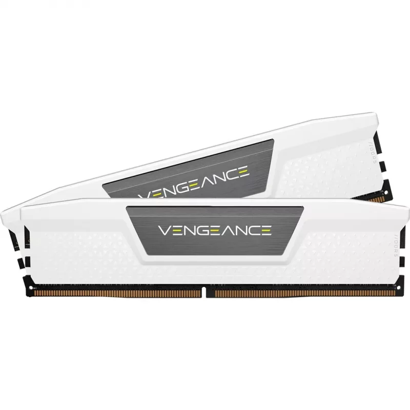 32 GB Corsair DIMM 5200 (2x 16 GB) dual kit (biela CMK32GX5M2B5200C40W. Vengeance. INTEL XMP)