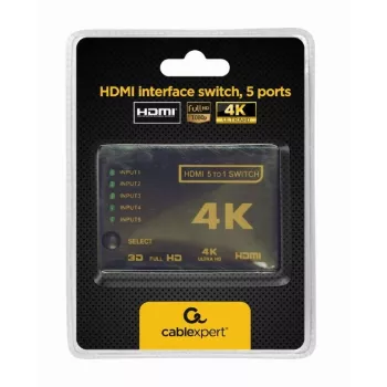 Video prepínač Gembird DSW-HDMI-53
