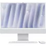 Apple iMac24 strieborný/M4-8C-CPU 8C-GPU/16GB/256GB SSD/klávesnica nemecká/MM2/1GB Ethernet