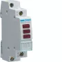 Hager SVN127 signálna lampa, 230 V AC, 3 x červená LED