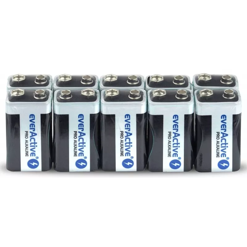 Batéria alkalická EverActive Pro Alkaline 6LR61 9V