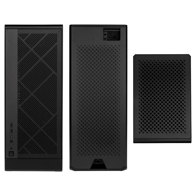 SilverStone ALTA G1M - MicroATX-Tower - Micro-ATX - bez napájacieho zdroja (SFX12V/SFX-L12V) - čierna - USB/Audio