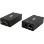 Sériový server zariadení Exsys EX-6111-2 Ethernet na 1×RS-232 s 5V 4A externým napájacím zdrojom