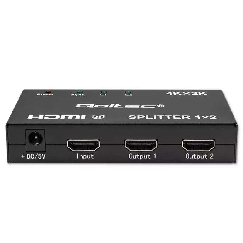 Aktívny HDMI rozbočovač 2 x HDMI 4Kx2K, 3,4 Gbit/s