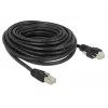 Sieťový kábel DeLOCK 85672 RJ-45 Cat6 10 m čierny