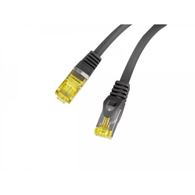 Sieťový kábel Lanberg PCF6A-10CU-0200-BK RJ-45 Cat6a 2m čierny